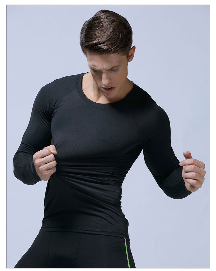 Long Sleeve Shirts for Men - Quick Dry Moisture Wicking Sun Protection Long Sleeve Tee Shirts for Workout Running