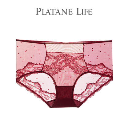 Women's Mid-Rise French Lace Boyshort