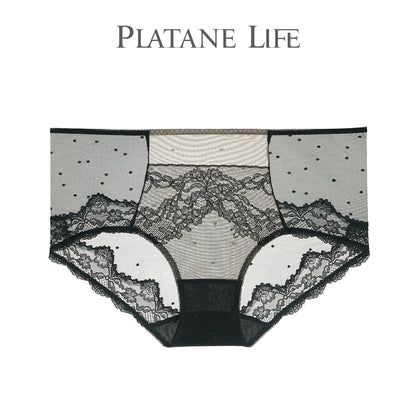 Women's Mid-Rise French Lace Boyshort