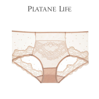 Women's Mid-Rise French Lace Boyshort