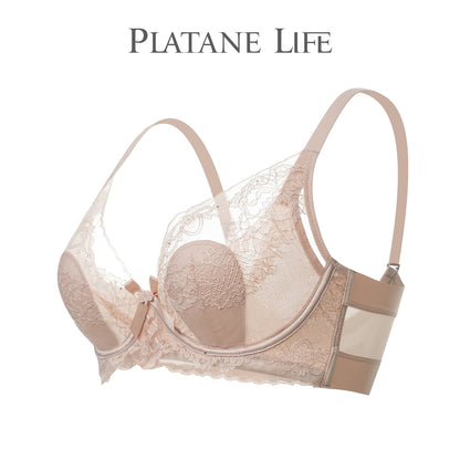 Lace Bra with Soft Underwire, Crystal Thin Cup