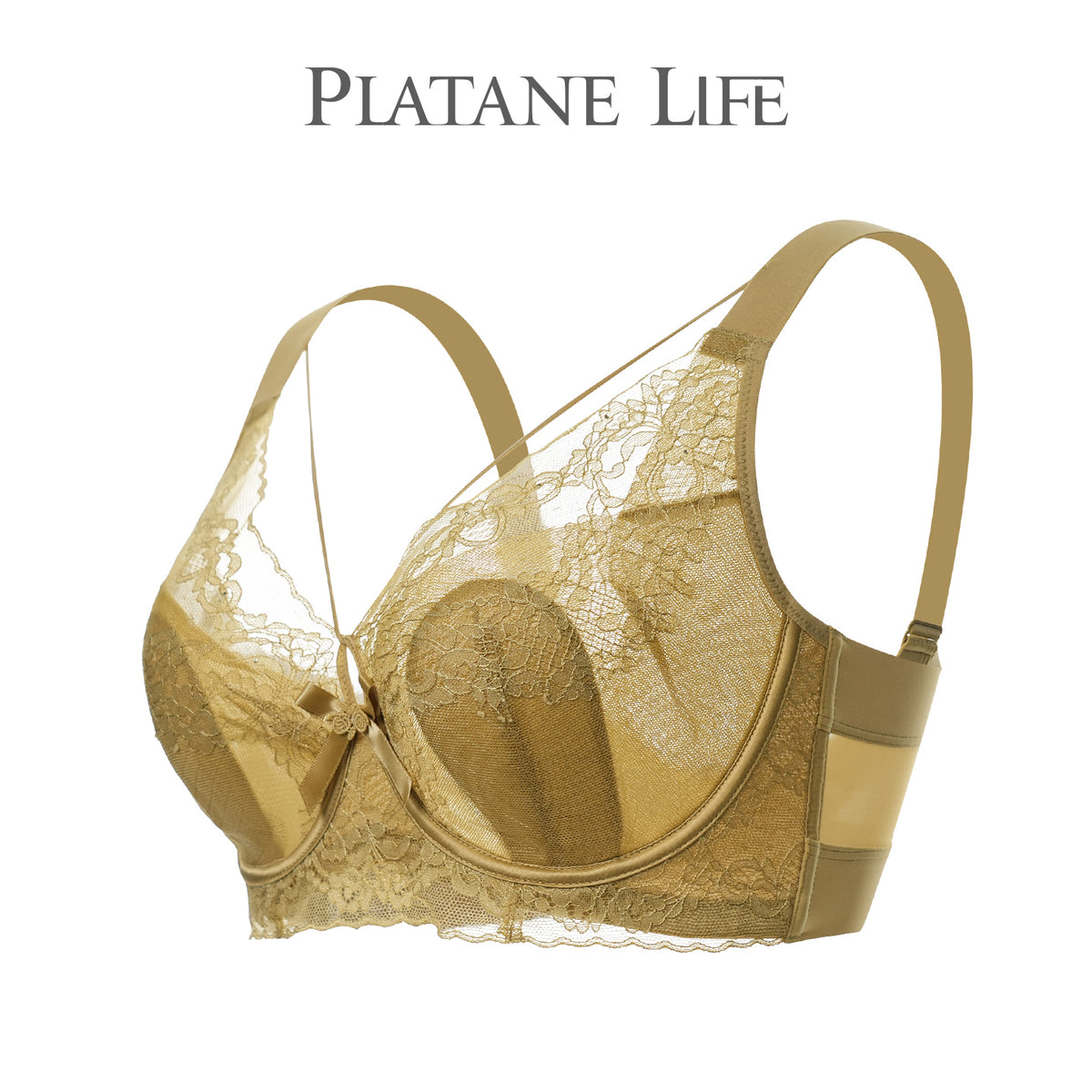 Minimizer Plus Size Bra, 4-Hook Back