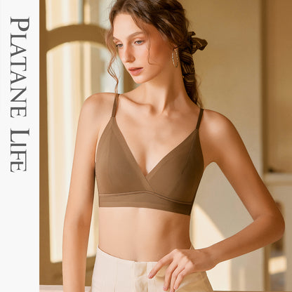 Wire-Free Triangle Cup Bra