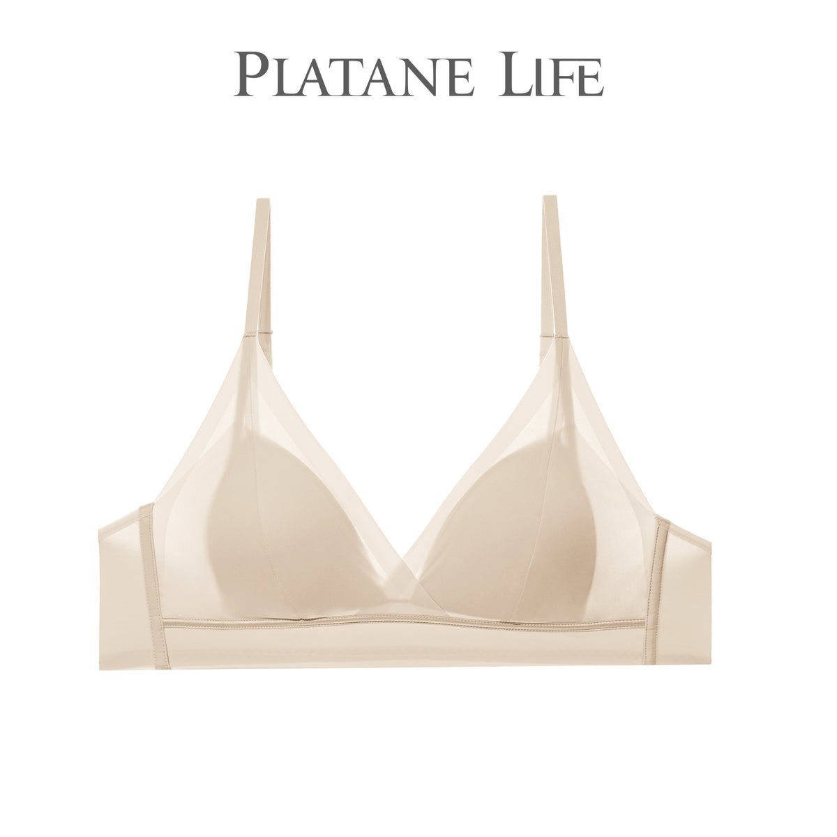 Wire-Free Triangle Cup Bra